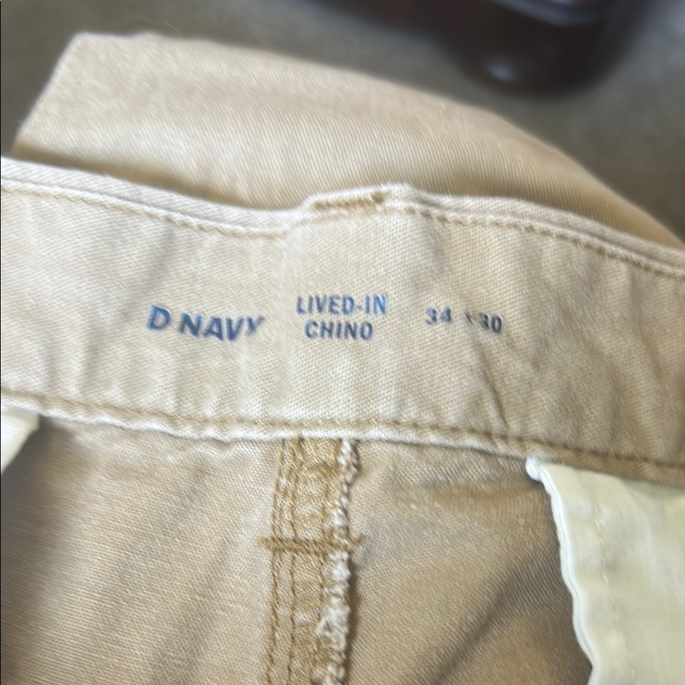 Old Navy Tan Chino Pants